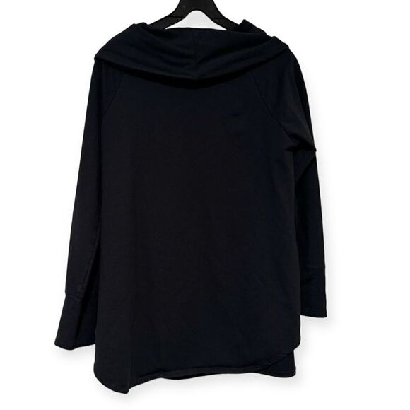 Soft Surroundings Valerie Cowl Neck Pullover French Terry Tunic Top Size Medium - Picture 4 of 6